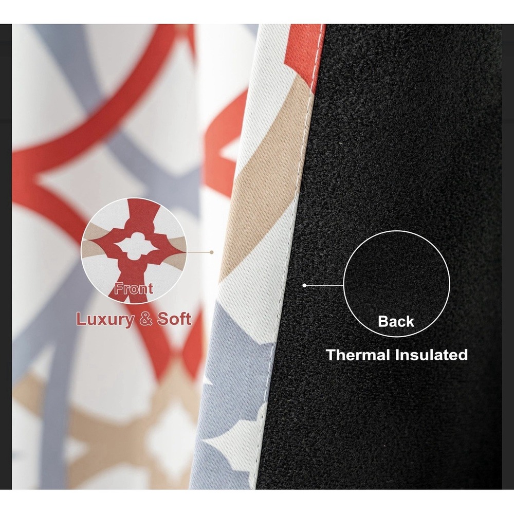DriftAway Alexander 80% Blackout Curtains 2 Panels New Two Available If You Need - Picture 3 of 4